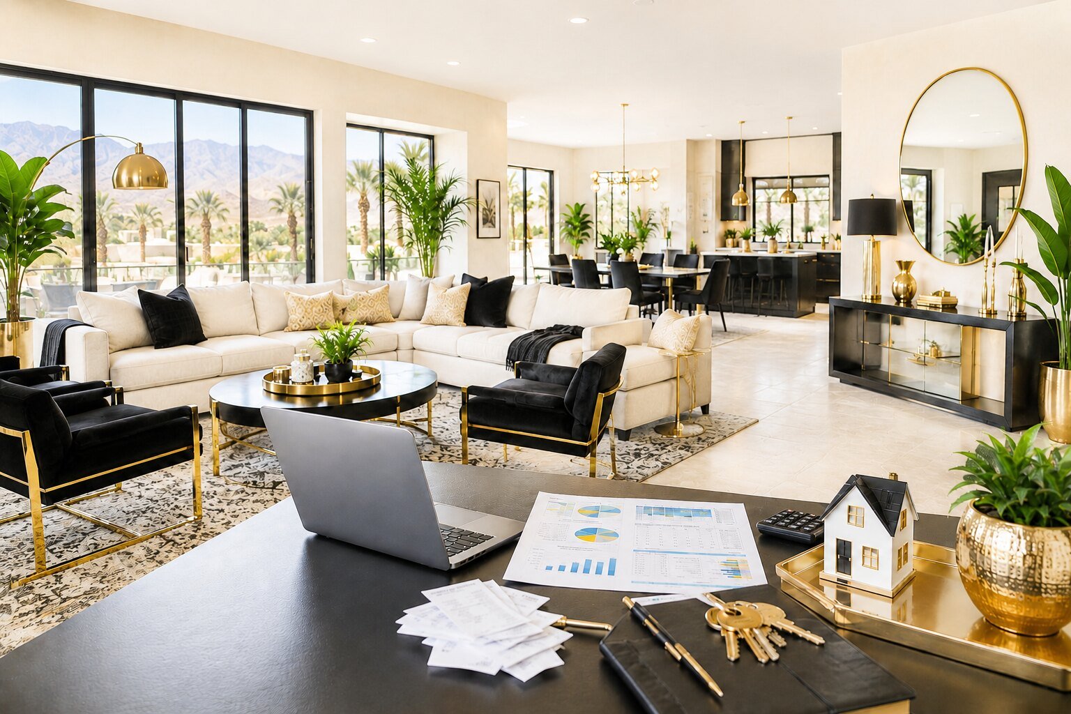 Professionally operated short-term rental